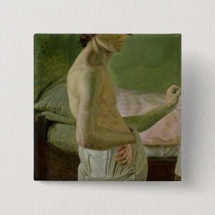 Chapa Cuadrada Autorretrato delante del caballete, c.1828