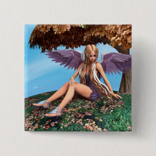 Chapa Cuadrada Autumn Angel