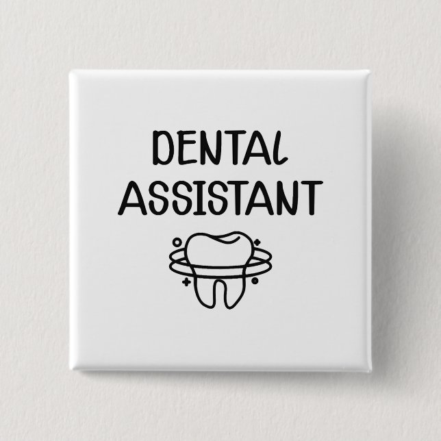 Chapa Cuadrada Auxiliar dental (Anverso)