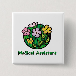 Chapa Cuadrada Auxiliar médico Blogs 2