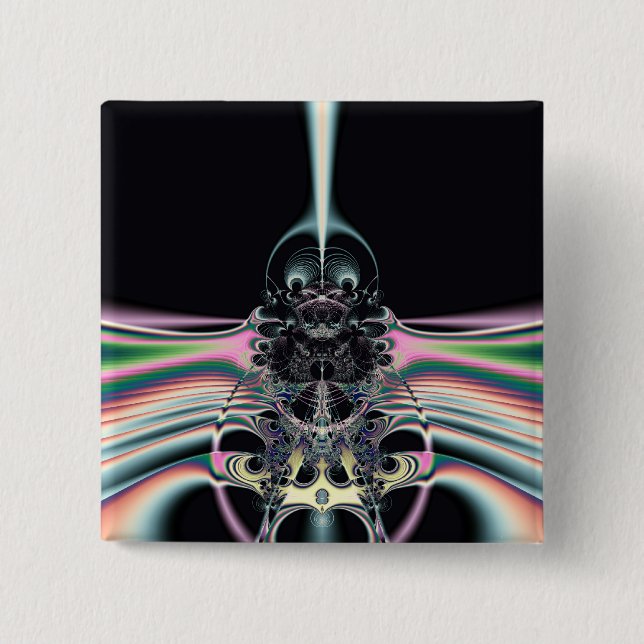 Chapa Cuadrada Ave Funky (Anverso)