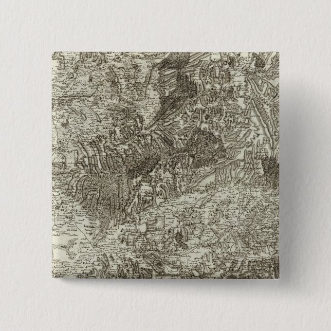 Chapa Cuadrada Aviñón, Naranja (Anverso)