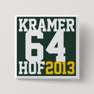 Chapa Cuadrada Ayuda JerryKramer4HOF