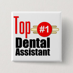 Chapa Cuadrada Ayudante de dentista superior