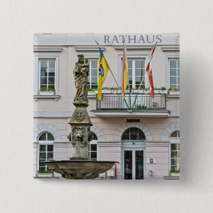 Chapa Cuadrada Ayuntamiento en Remagen, Alemania