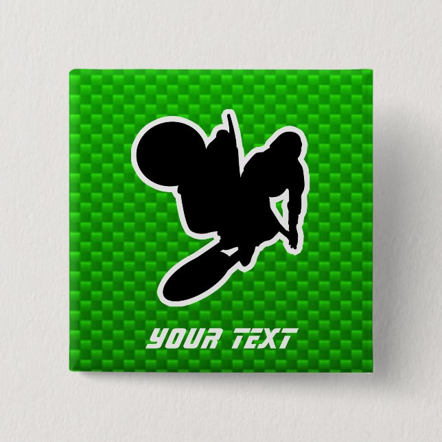 Chapa Cuadrada Azote del motocrós (Anverso)