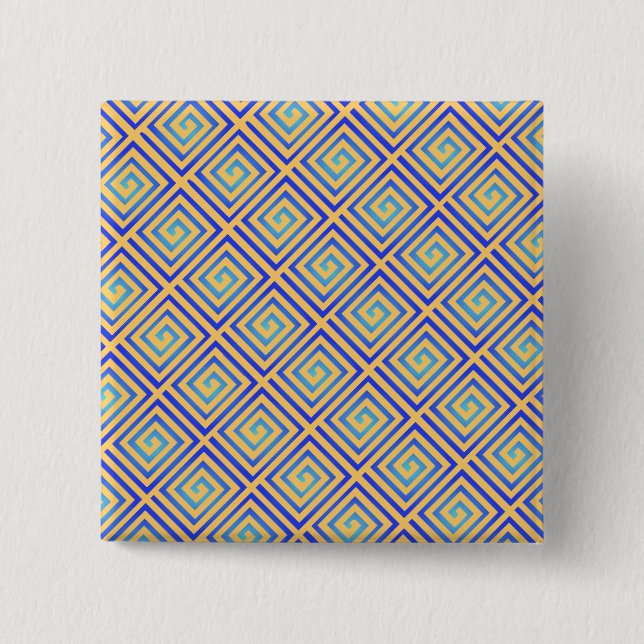 Chapa Cuadrada azotes azules (Anverso)