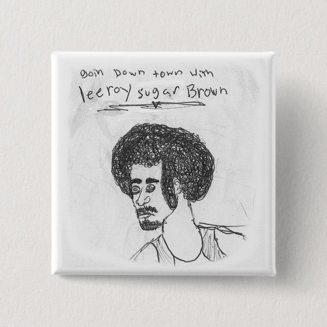 Chapa Cuadrada Azúcar Brown de Leeroy (Anverso)