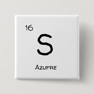Chapa Cuadrada Azufre - S
