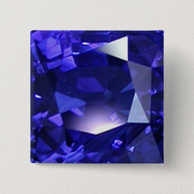 Chapa Cuadrada Azul profundo (Anverso)