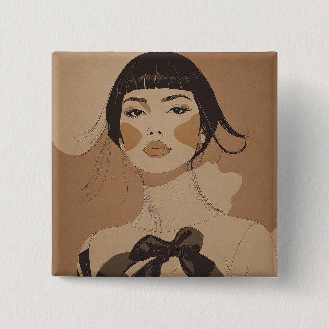 Chapa Cuadrada Badge Design (Anverso)