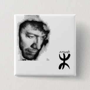 Chapa Cuadrada Badge Matoub Lounès