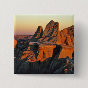 Chapa Cuadrada Badlands en el Parque Nacional Theodore Roosevelt
