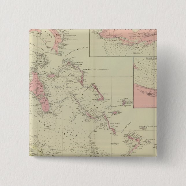 Chapa Cuadrada Bahamas (Anverso)