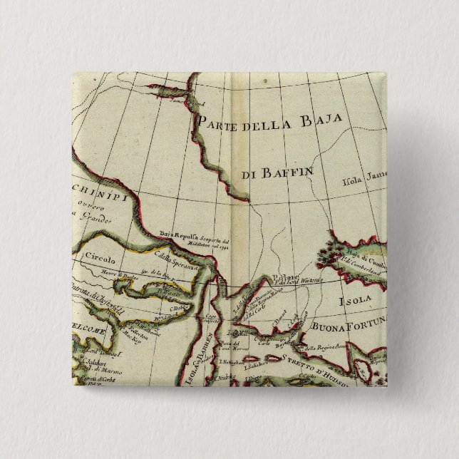 Chapa Cuadrada Bahía de Baffin Océano Atlántico Norte (Anverso)