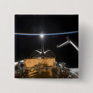 Chapa Cuadrada Bahía de carga del transbordador espacial Atlantis