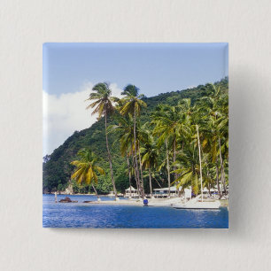 Chapa Cuadrada Bahía de Marigot, Santa Lucía, Caribe