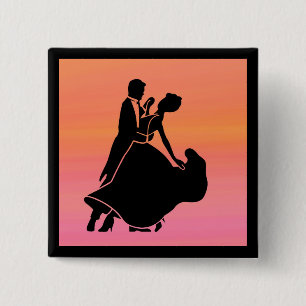 Chapa Cuadrada bailarinas de gradiente tropical sunset sunrise