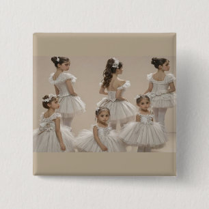 Chapa Cuadrada Bailarinas románticas