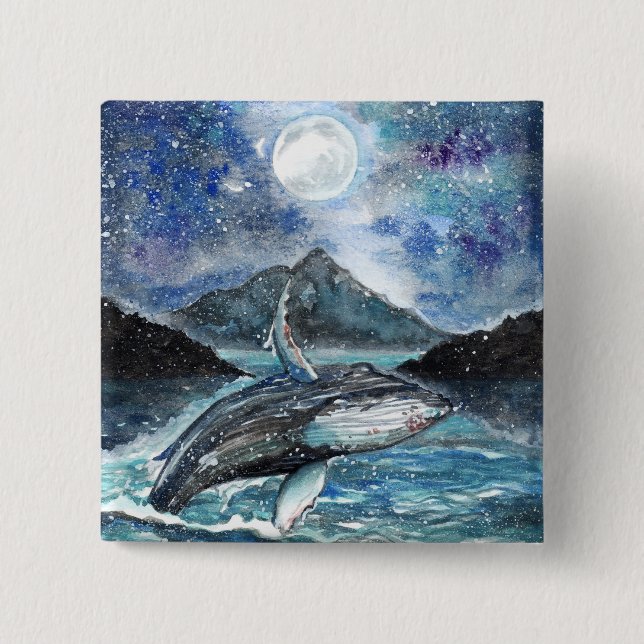 Chapa Cuadrada Baile bajo la luna (Anverso)