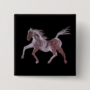 Chapa Cuadrada Baile de caballos fantasma