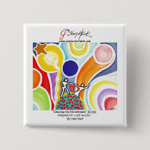 Chapa Cuadrada Baile en rayos de luna