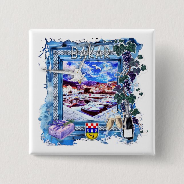 Chapa Cuadrada Bakar (Anverso)