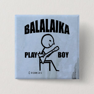 Chapa Cuadrada Balalaika Play Boy
