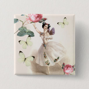Chapa Cuadrada Ballerina
