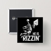 Baloncesto Jesús Él es divertido Rizzin ' Cristian