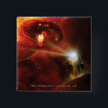 Chapa Cuadrada Balrog contra GANDALF™<br><div class="desc">El Señor de los Anillos: el Arte de los Personajes</div>