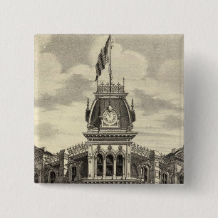 Chapa Cuadrada Banco de San José