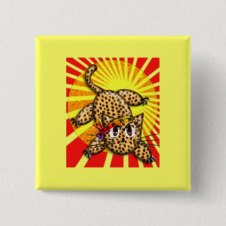 Chapa Cuadrada Banda de cabeza arcoiris ultrapacita Anime Leopard