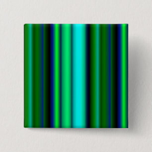 Chapa Cuadrada Bandas de arco iris verde azul