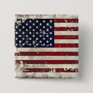Chapa Cuadrada Bandera americana