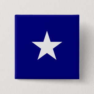 Chapa Cuadrada Bandera azul Bonnie