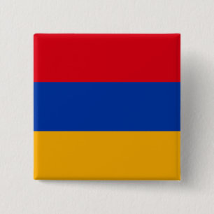 Chapa Cuadrada Bandera de Armenia
