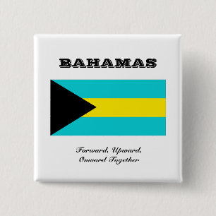 Chapa Cuadrada Bandera de Bahamas