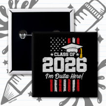 Bandera de cita divertida de graduación de la clas