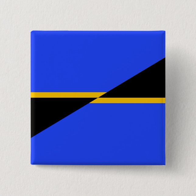 Chapa Cuadrada Bandera de Folsom, California (Anverso)