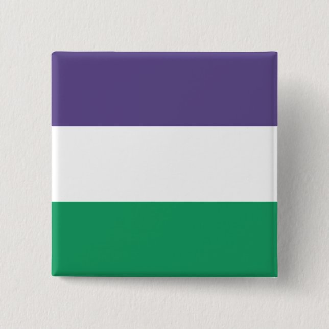 Chapa Cuadrada Bandera de fragmento (Anverso)