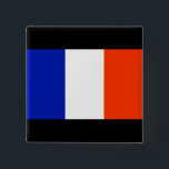 Chapa Cuadrada bandera de francia<br><div class="desc"></div>