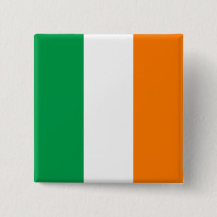 Chapa Cuadrada Bandera de Irlanda (irlandesa)