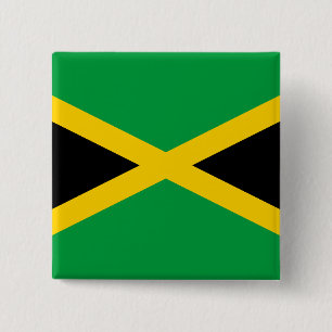 Chapa Cuadrada Bandera de Jamaica
