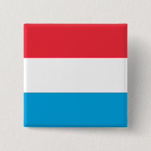 Chapa Cuadrada Bandera de Luxemburgo