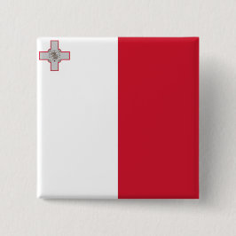 Chapa Cuadrada Bandera de Malta