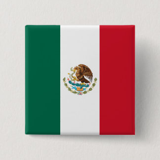Chapa Cuadrada Bandera de Mexico National flag Mexicanos