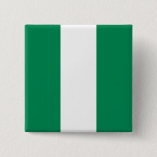 Chapa Cuadrada Bandera de Nigeria