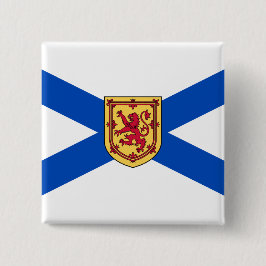 Chapa Cuadrada Bandera de Nueva Escocia (provincia canadiense)