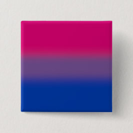 Chapa Cuadrada Bandera de orgullo bisexual gradiente – Bi bandera